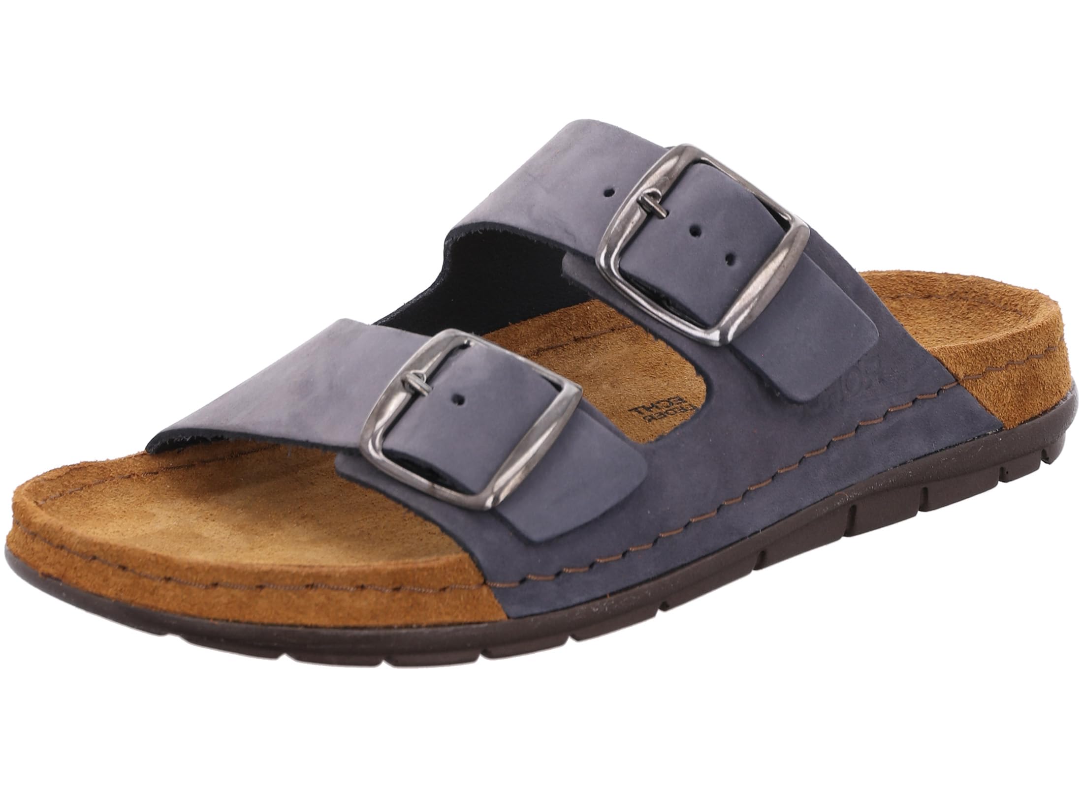 Rohde RODIGO-D Women's Mules, Slippers, Slides, Sandals, Summer Shoes, Casual Shoes, Blue, 8.5 UK