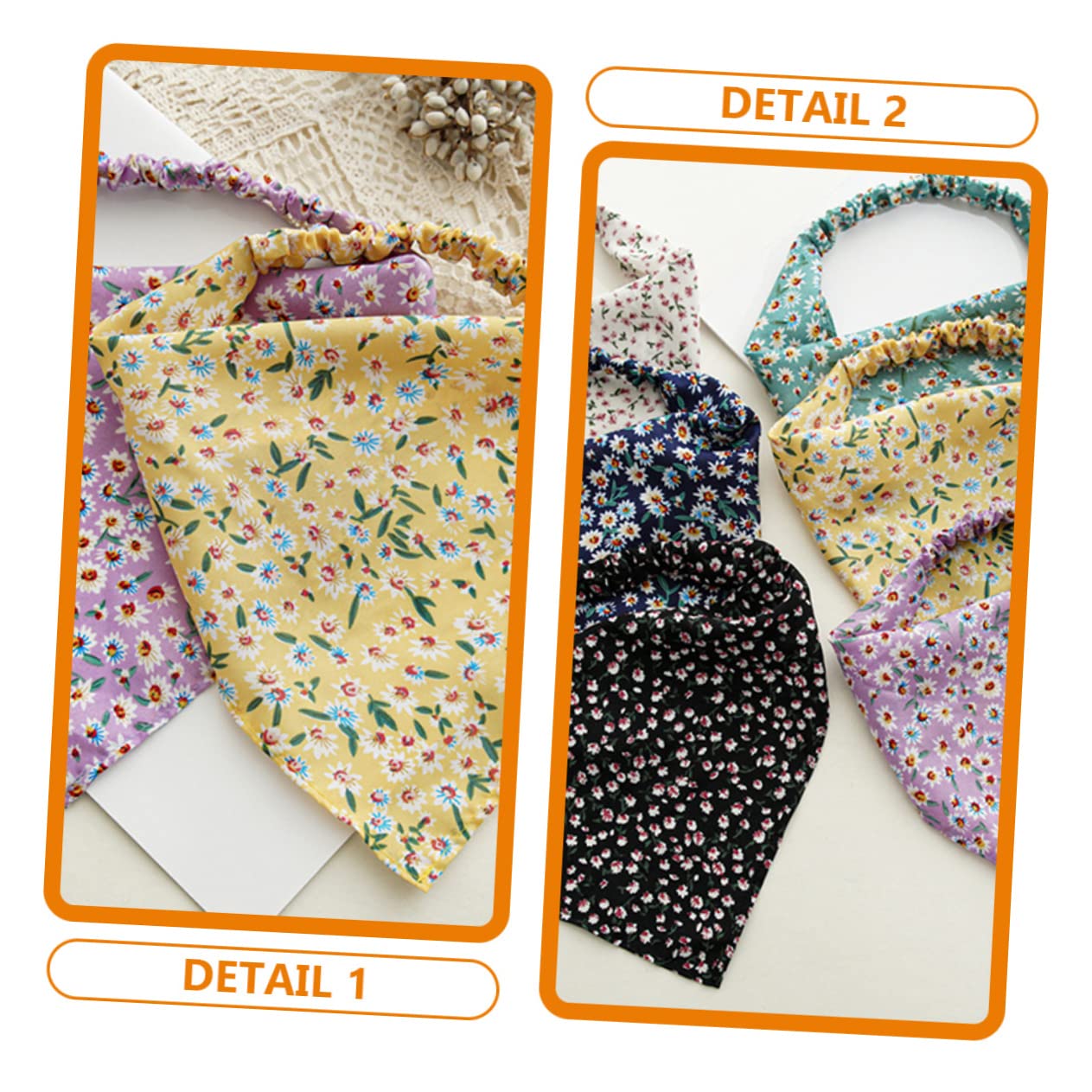 18 Piezas Diadema De Tela Floral Diadema Turbante Para Mujer Pañuelos Para Mujeres Pañuelo Elástico En La Cabeza Diadema Bandana Pañuelos Para El Pelo Antiguo Tejer De Las Mujeres
