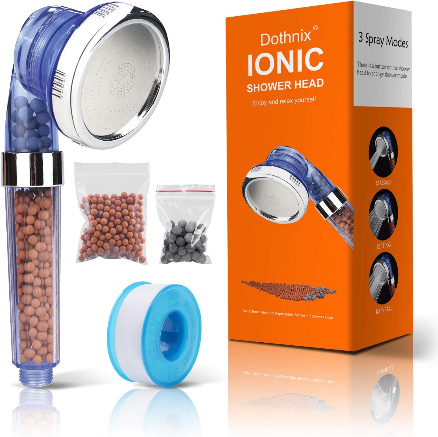 dothnix Ionic Shower Head Amazon.co.uk DIY & Tools