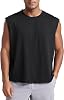 CRZ YOGA Mens Mesh Workout Tank Tops Quick Dry Breathable Running Athletic Training Sleeveless Muscle Shirts