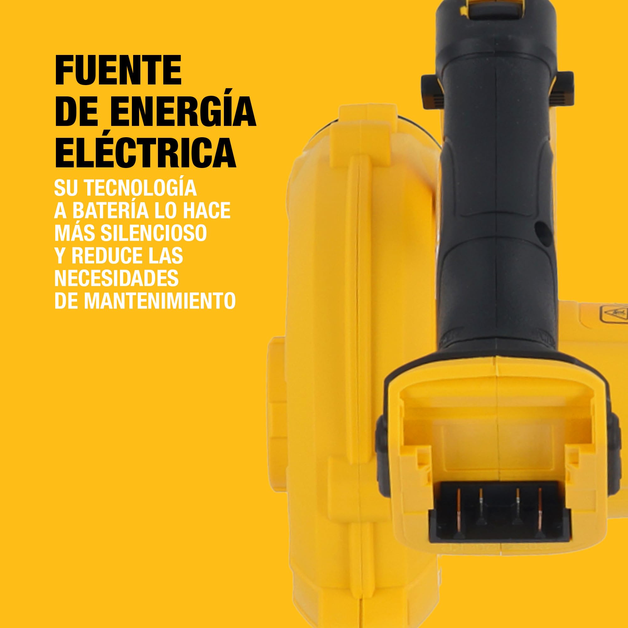 DEWALT Soplador Compacto 18V XR, Solo Herramienta, DCV100-XJ