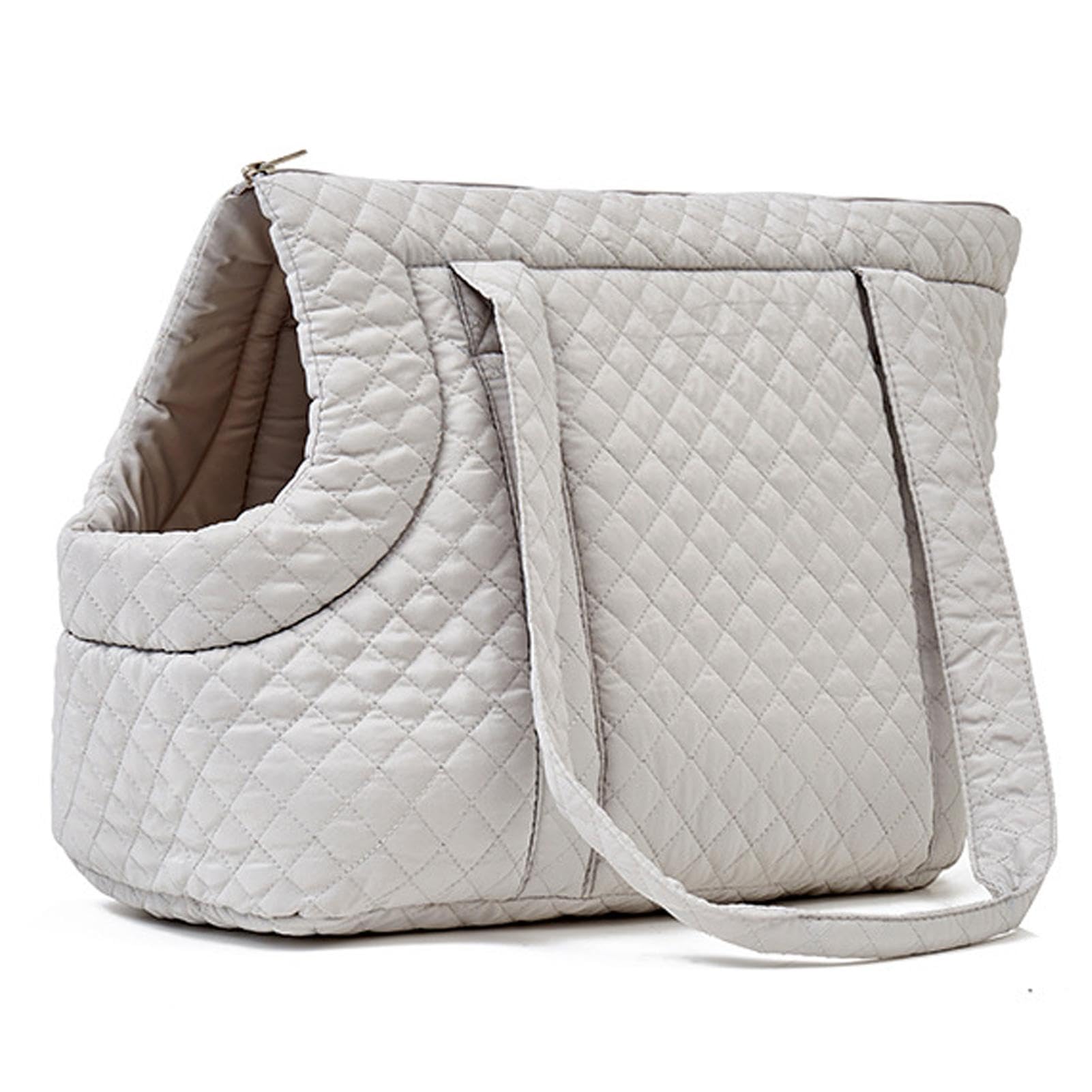 Pet Autumn And Winter - Quilted Cotton Pet Portable Bag, Shoulder Cat Outing Bag | Lightweight Winter Dog Purse Carrier, Portable Cotton Dog Carrier Bag For Outings And Travel