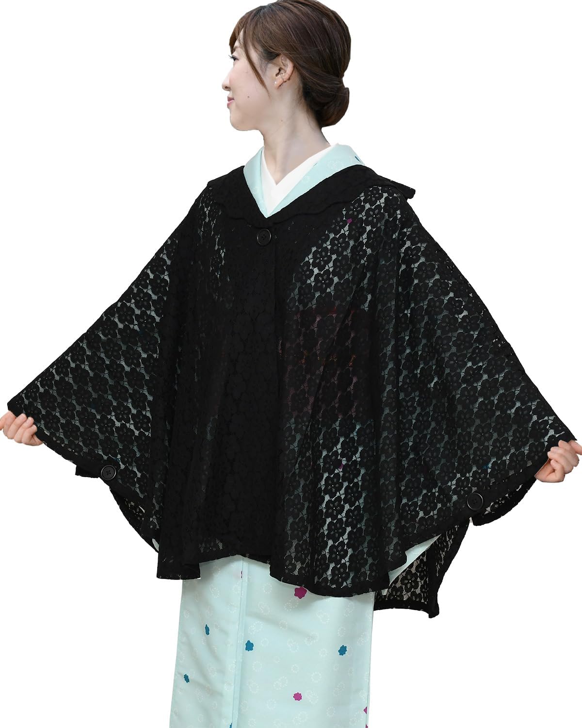 如月の椿（墨色）】Dita ディータ 浴衣 5点セット レディース 2025