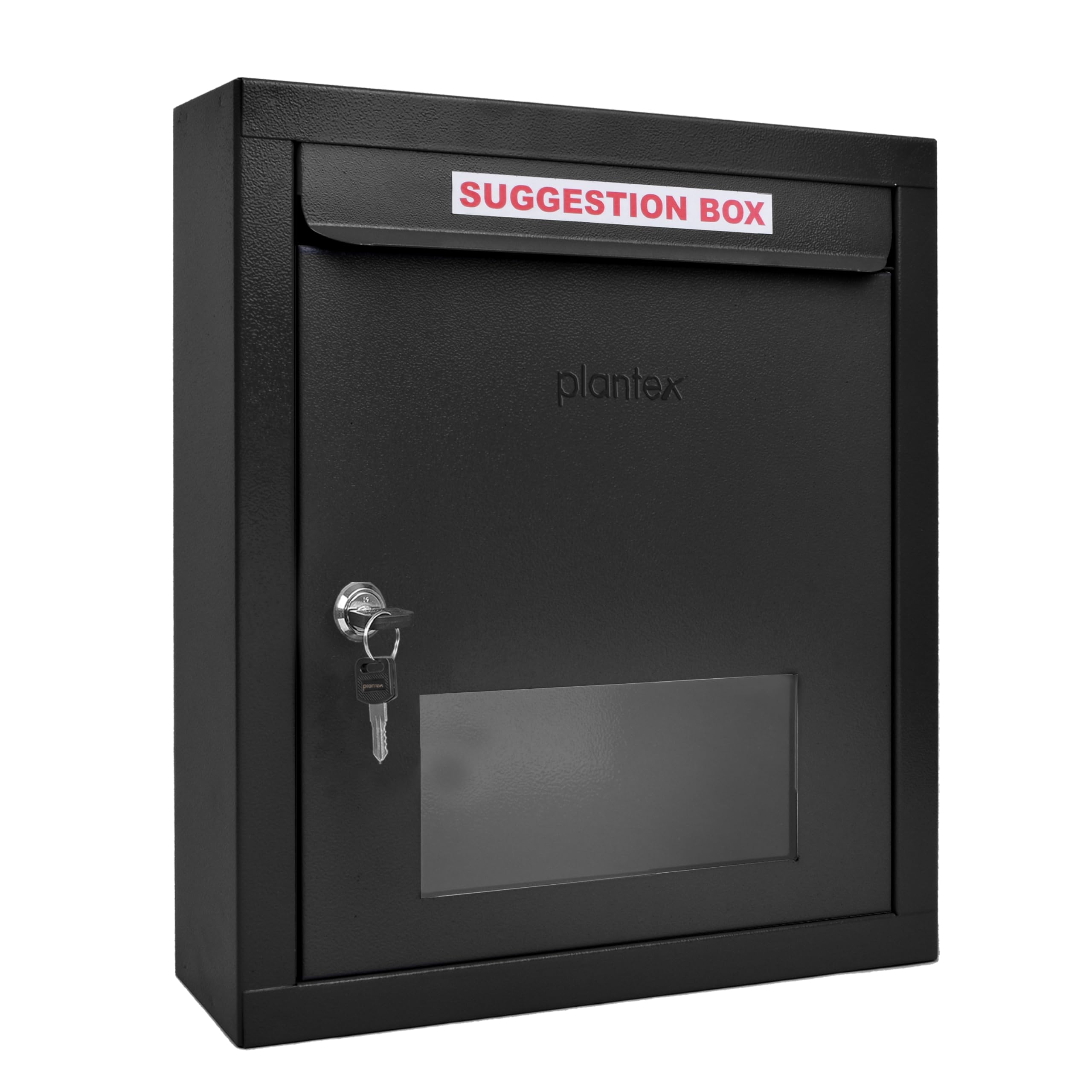 5-Pack Letter & Suggestion Boxes with Lock - Red & Ivory -10