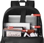 YAMTION Sac à dos Hommes et femmes, sac à dos scolaire Garçons et filles Adolescent Sac à dossier école pour l'étude Voyage avec USB Port de recharge