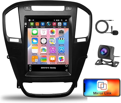 Estéreo de coche Android 13 para Buick Regal 2009-2013 para Opel Insignia 2009-2013 con Mirror Link, Rimoody 9.7 pulgadas pantalla táctil radio de