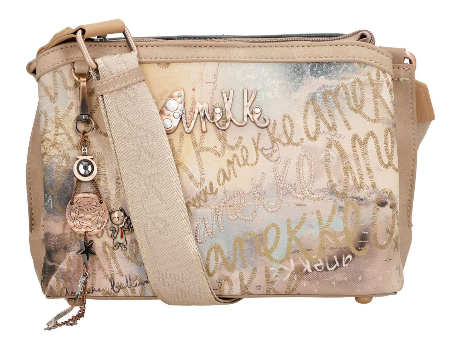 Anekke Hollywood Stars Crossbody Bag Multicolor