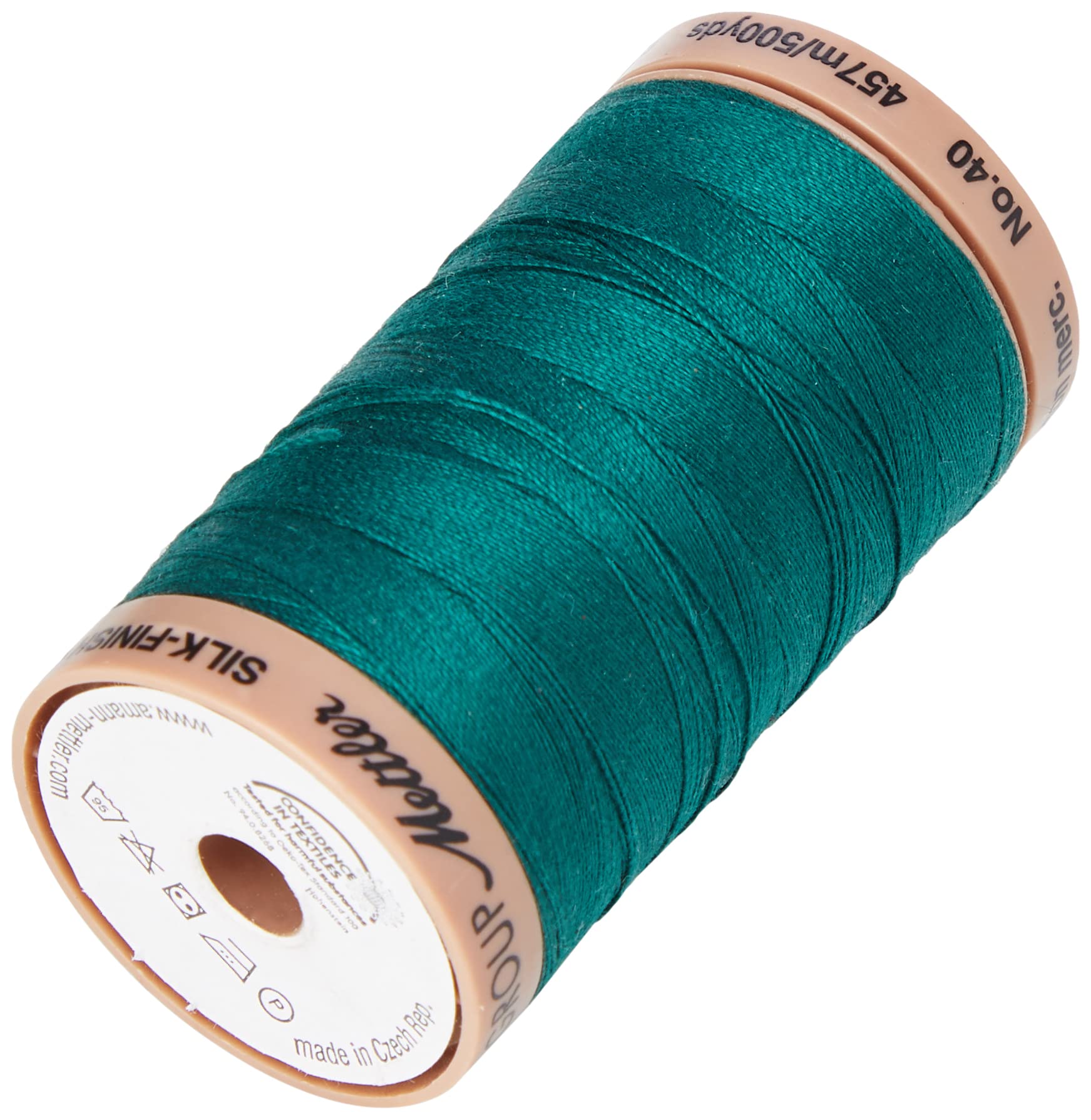Mettler Macchina di Cotone trapuntatura Thread 40Wt 500Yd-palude