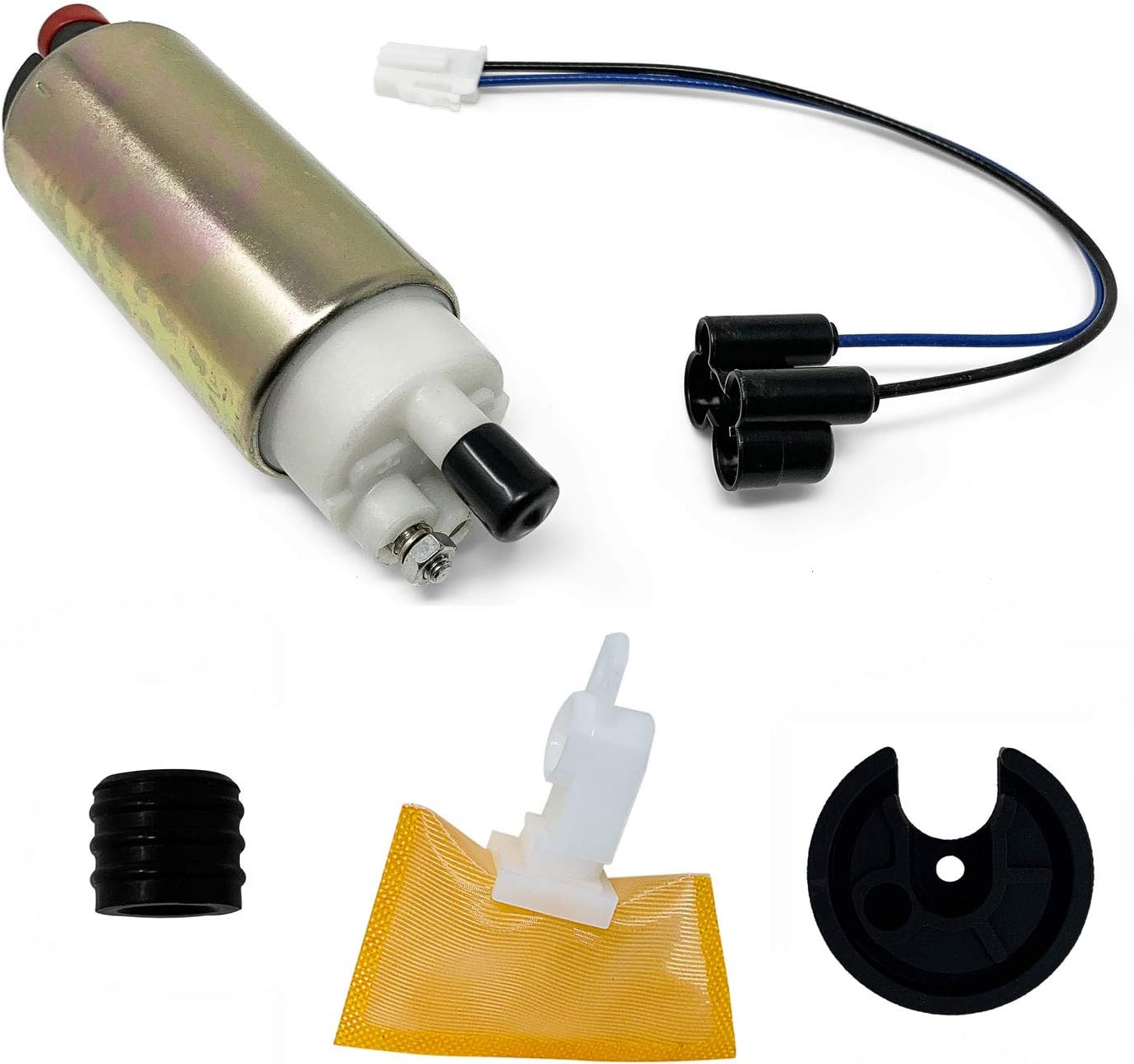 Fuel Pump and Fuel Regulator for 1998-2003 Suzuki TL1000R 97-01 TL1000S Replace OEM # 15100-02FB0 and 15100-02F00
