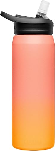Miniatura 75 de CamelBak Eddy+ Insulated Stainless Steel Bite Valve Straw Water Bottle Desert Sunrise