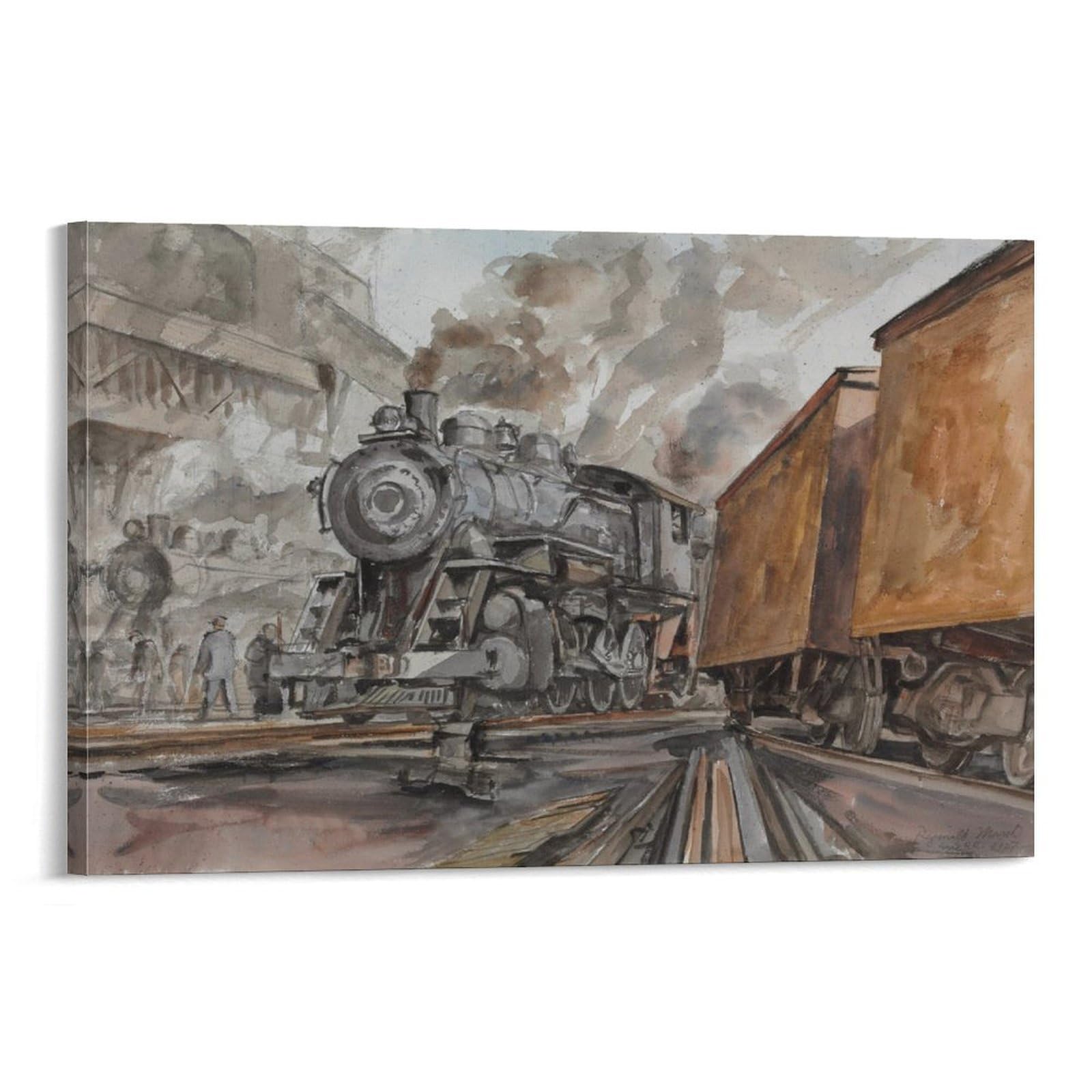 KLAGCBDF Reginald Marsh Untitled (2) Home Decor Poster Wall Art Hanging Picture Print Decorative Painting Posters 24x36inch(60x90cm)