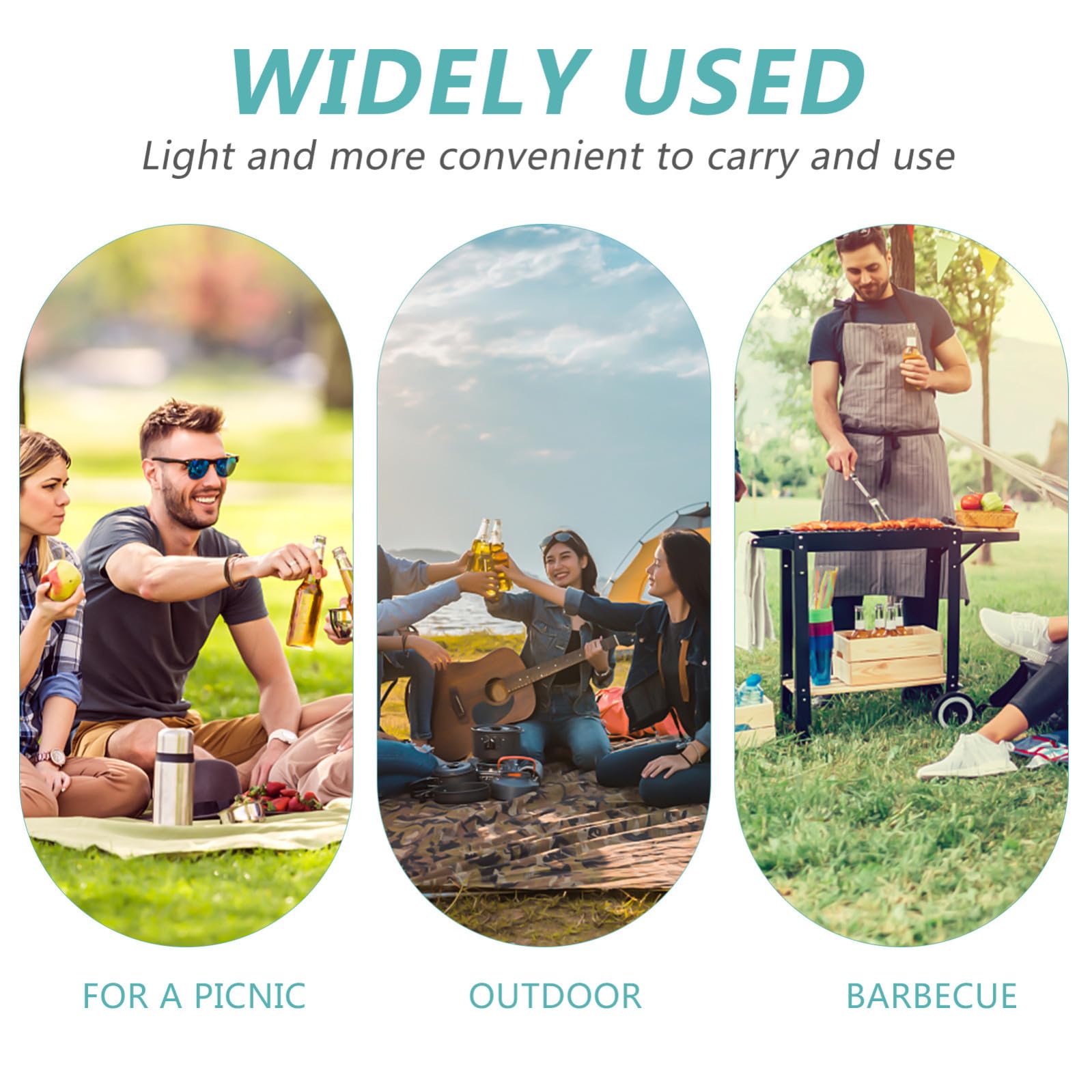 Set Posate in Acciaio Inossidabile Ciotole e Bacchette, Design Ergonomico e Portatile Borsa Oxford per Picnic e Campeggio