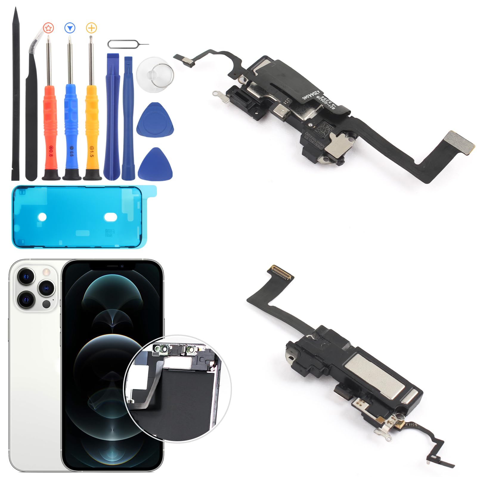 Amazon.com: YWLRONG Earpiece Speaker for iPhone 12 Ear Speaker