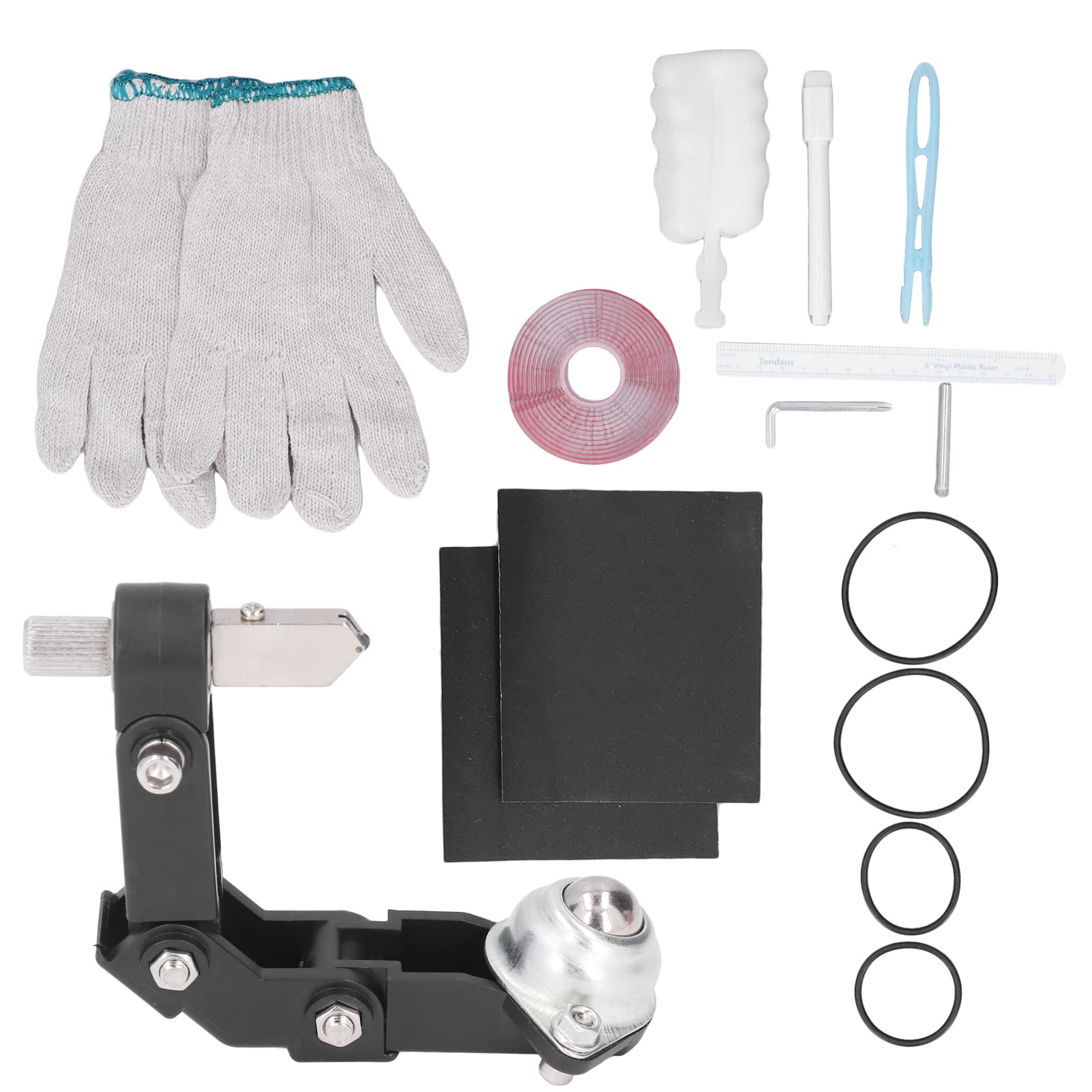 Respicefinem Glass Bottle Cutter Bundle Cutting Tool Kit with Diamond Carbide Blade Ideal for DIY Project Crafts and Transforming Used Glass Bottles Into Creative Items