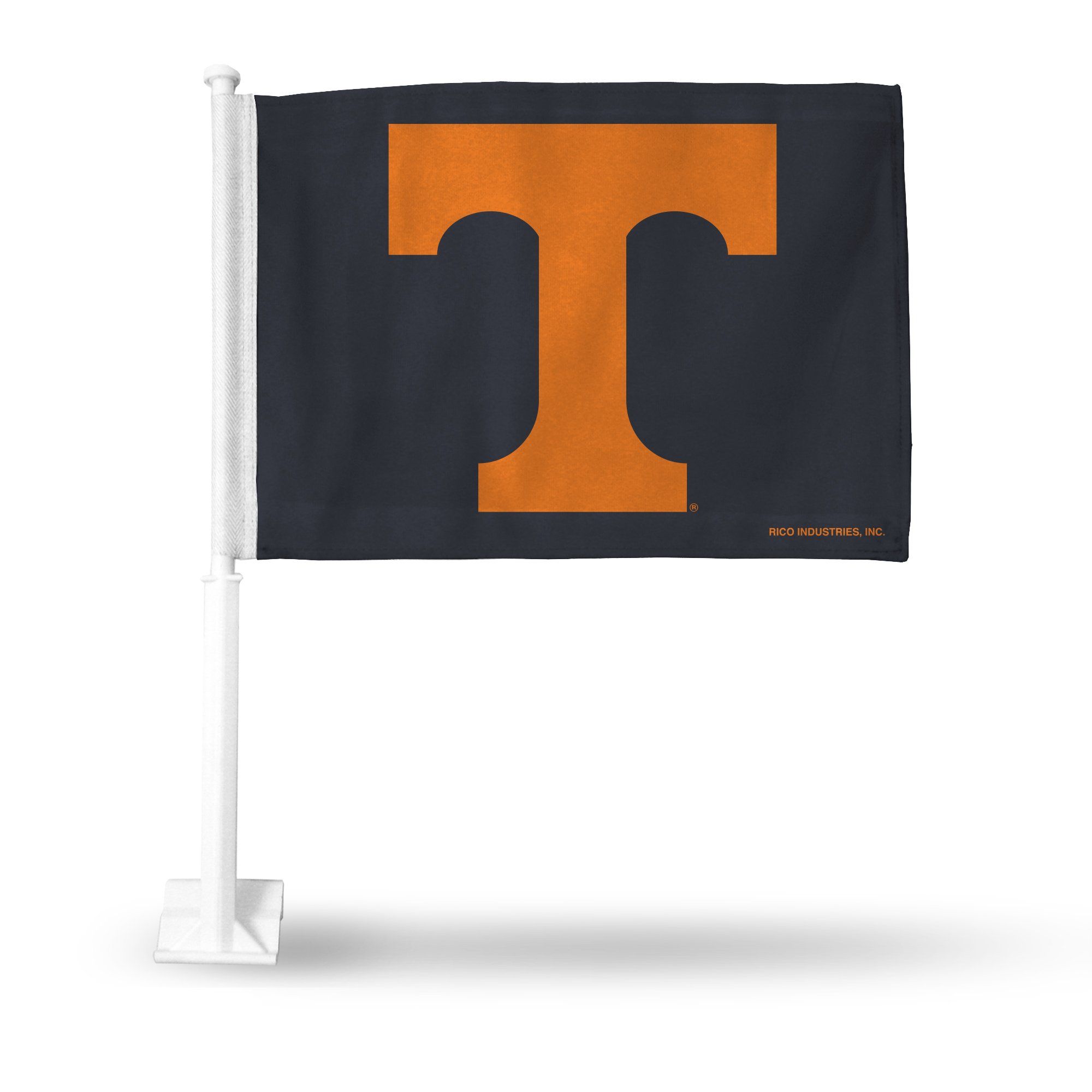 Rico Industries NCAA Tennessee Volunteers Orange Double Sided Car Flag, 16 x 19.5-