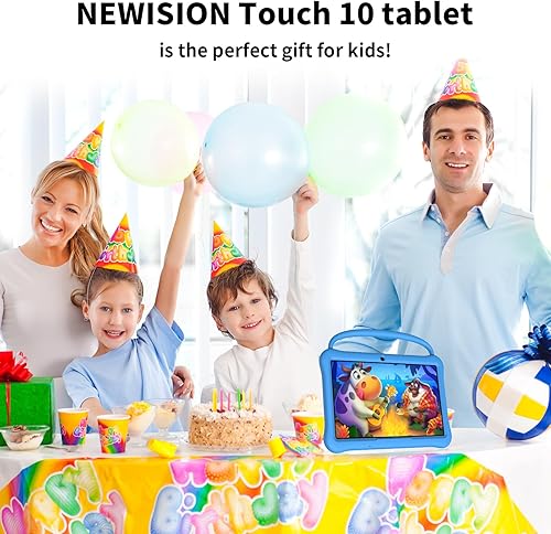 Miniatura 8 de NEWISION iWawa - Tableta infantil de 10 pulgadas, tabletas Android 13 para niños de 64 GB, pantalla IPS HD grande, preinstalada, control parental,