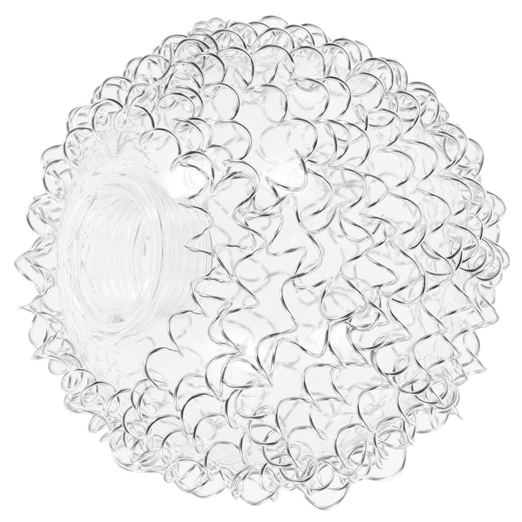 Glass Lampshade G9 Aluminium Wire Globe Replacement Shade