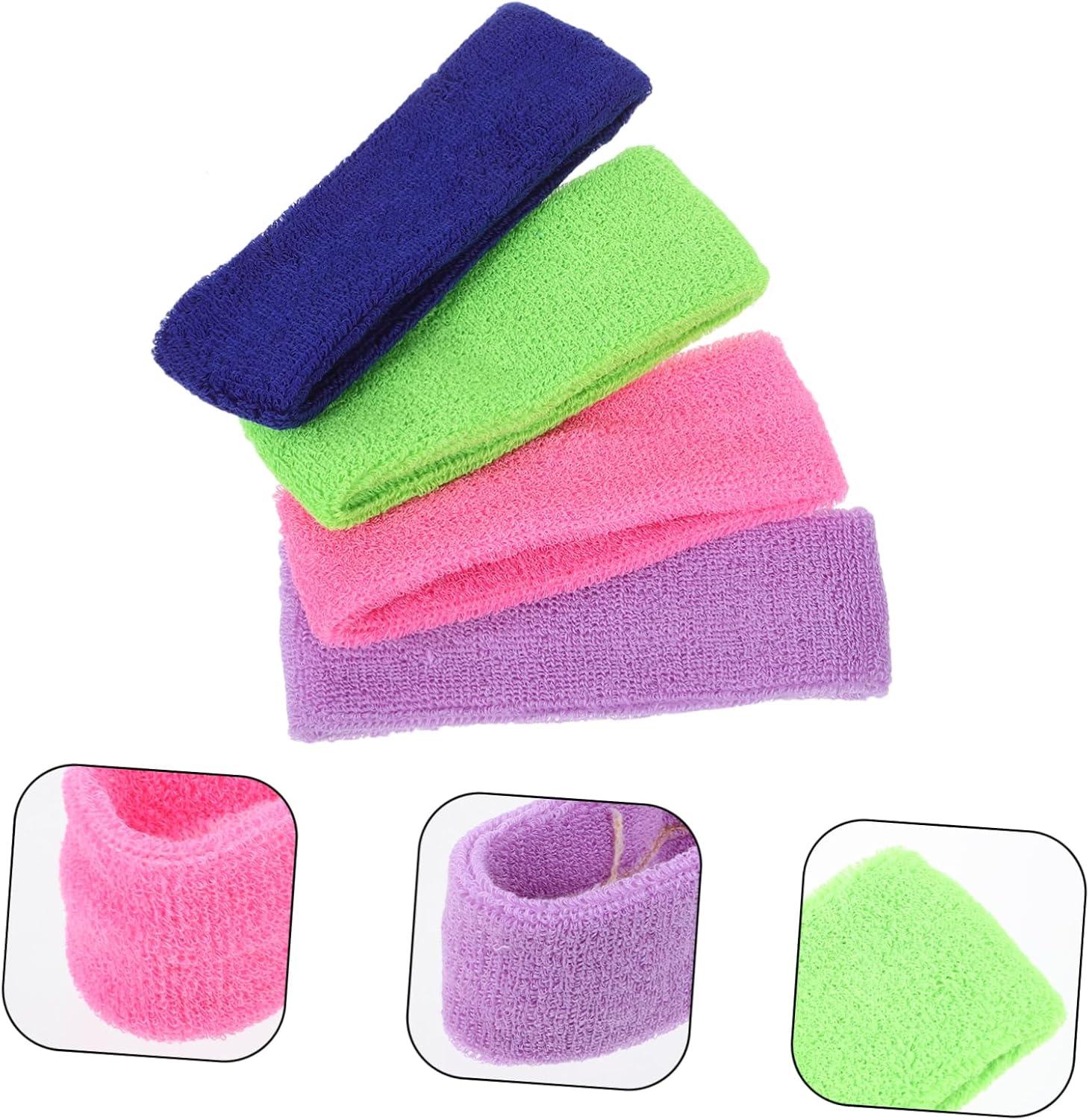 Multi Function Sweat Absorbing Headbands for Women Men Comfortable Hair Band Supplies for Yoga Gym