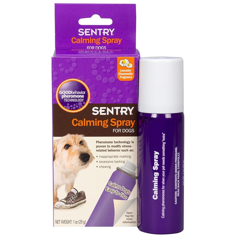 Spray para cães Sentry com fragrância de lavanda e camomila, 30 mL