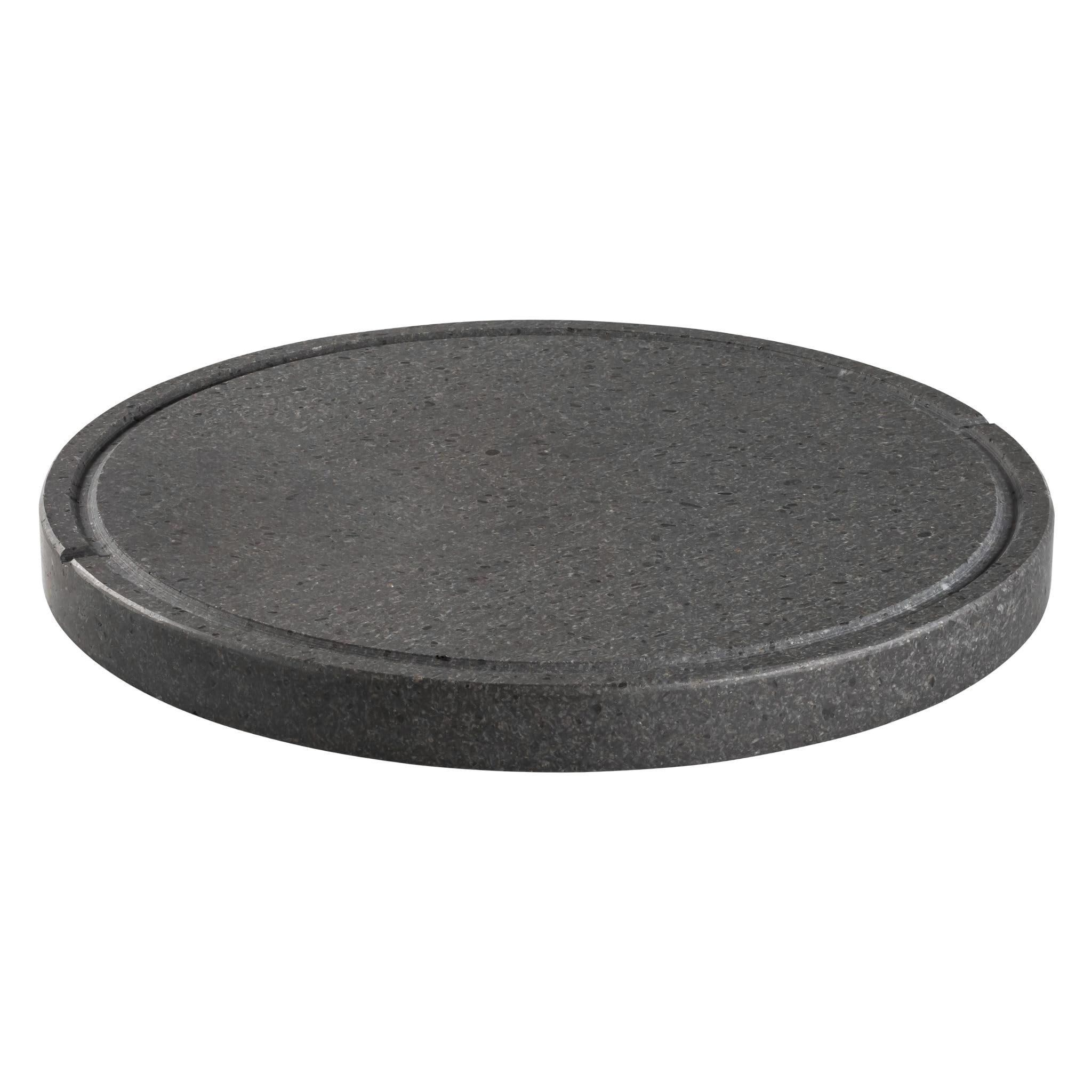 Piedra volcánica étnica para pizza, pan, carne, horno, piedra refractaria ollar, parrilla, barbacoa de gas, eléctrica, todos los tamaños (35 cm3)