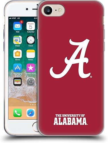 Miniatura 429 de Head Case Designs Funda de gel con logotipo oficial de la Universidad de Alabama UA [protección de grado militar] compatible con Apple iPhone 11