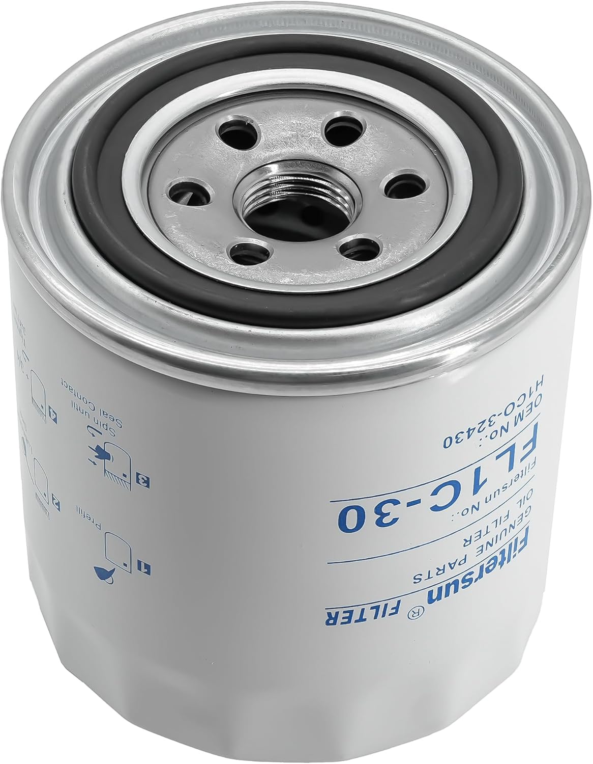 Filter Kit TC620-93230 HH164-32430 TC422-82620 1J800-43170 1G311-43380 Compatible with Kubota L3301 & L3901 w/D1803 Engine