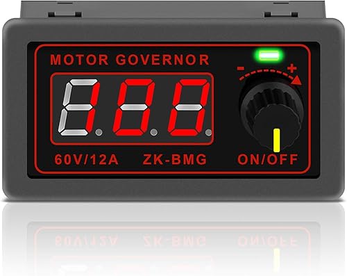 Controlador de velocidad de motor CC PWM controlador de velocidad CC 12 V 24 V 60 V 500 W motor eléctrico control de velocidad regulador de ruedas