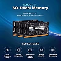 Vista 2 de KLEVV DDR4 8GB (1x8GB) 3200MHz CL22 1.2V SODIMM Laptop Ram Memory SK Hynix Chip (KD48GS880-32N220A)
