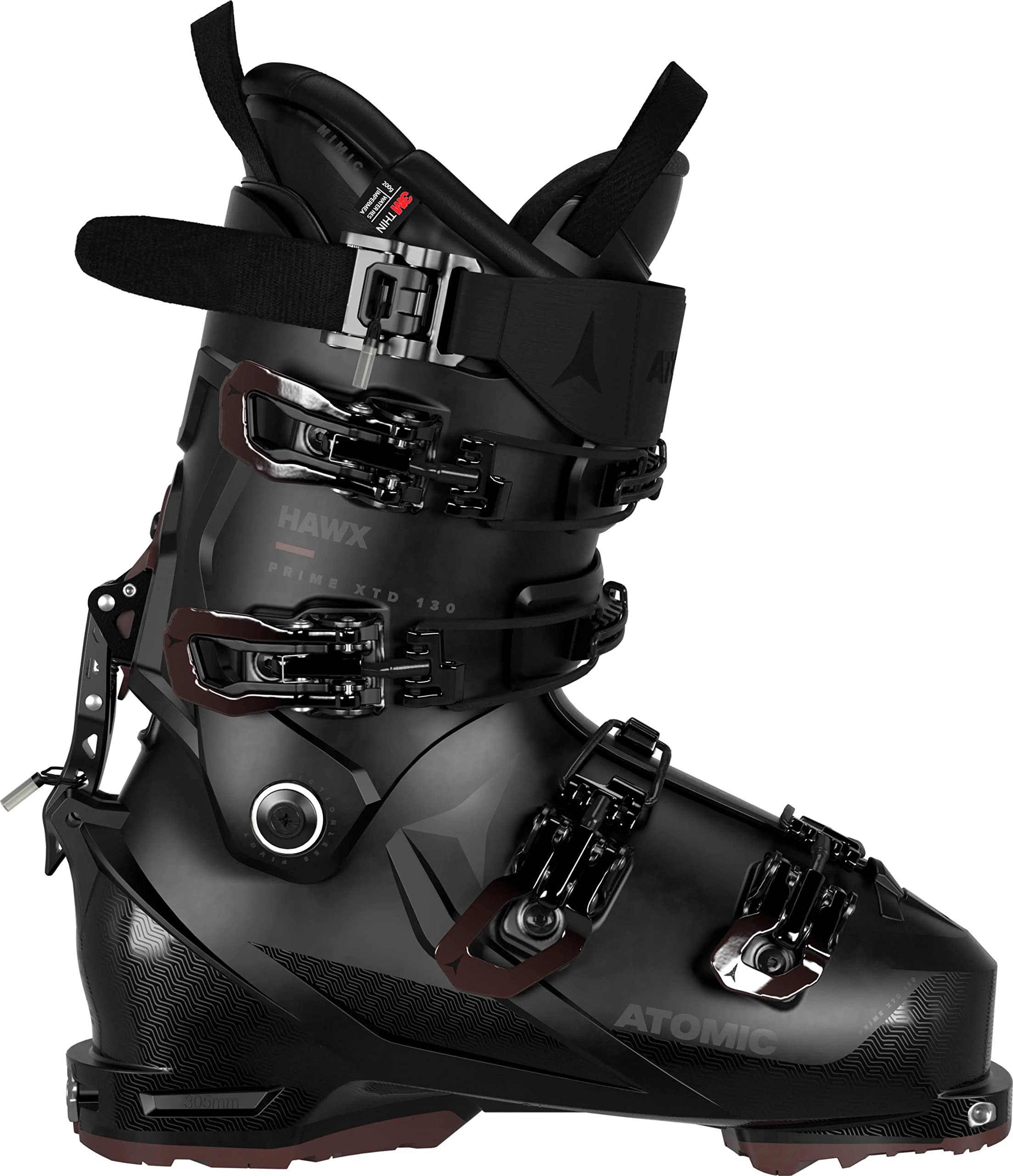 Atomic HAWX Prime XTD 130 CT GW Herren Ski Alpin Skischuhe Wintersport 22/23 schwarz schwarz Gr. 29,5