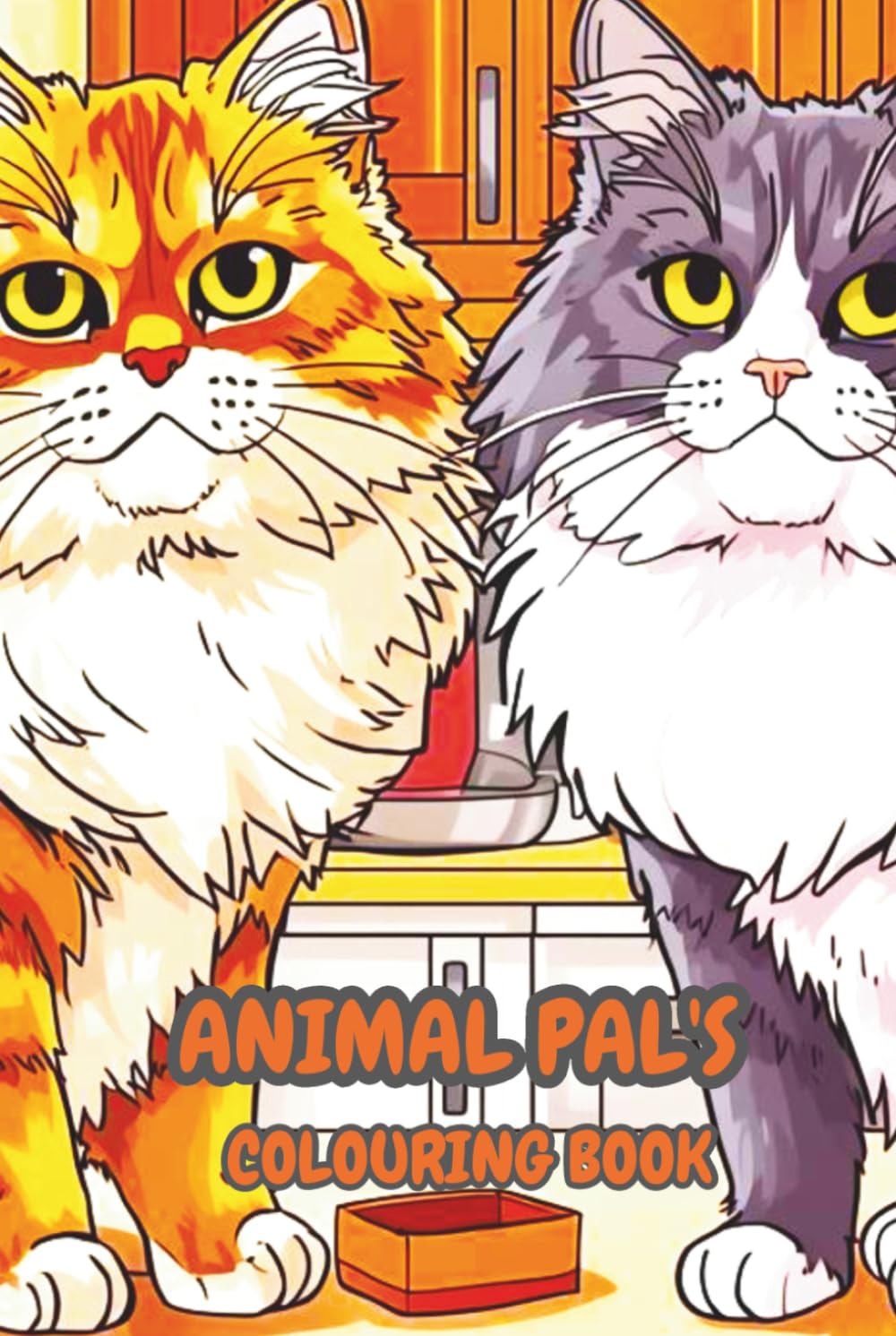 Animal Pal's: Animal Pal's Hardcover Colouring Book (Pal's At Play -Playground Pal's, School Pal's, Animal Pal's)