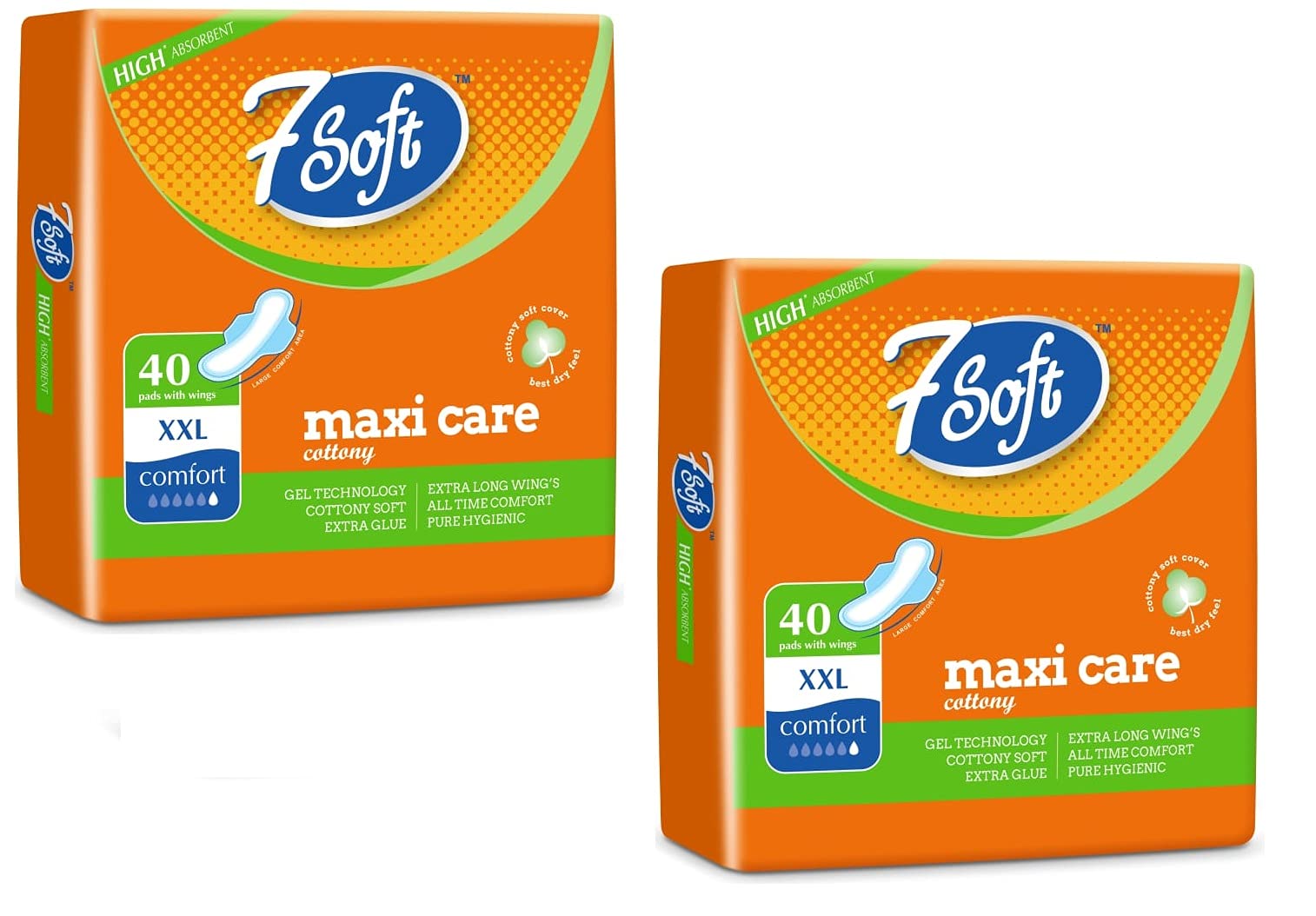 7 Soft Maxi Care Cottony XXL Sanitary Pad