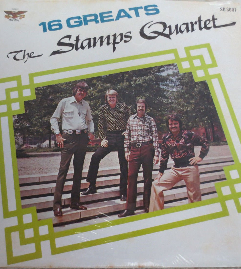 The Stamps Quartet STAMPS QUARTET 16 greats STARDAY 3007 (LP vinyl