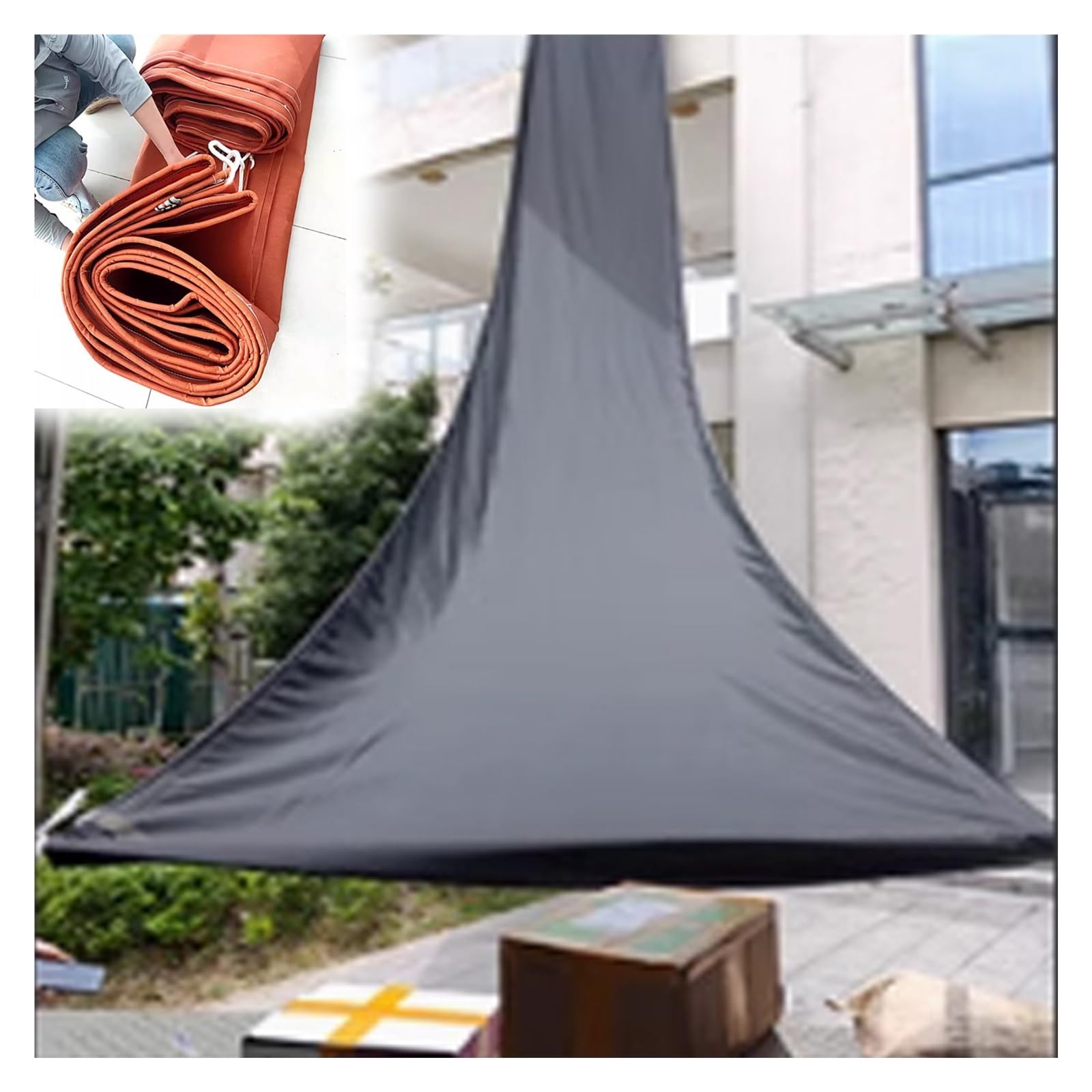 Goulotte de déchargement Goulotte Pliable Pour La Manutention De Marchandises, 6 10 15 20 25 30 M Goulotte Extra Longue Pour Débris De Construction, Manutention De Marchandises En Hauteur Bâche Glissi