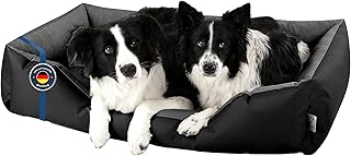 BedDog Hundebett XXL - Hundekissen - Hundekorb - Hundecouch - Hundesofa - Bezug abziehbar, Waschbar, für Mittel-Große Hunde product image