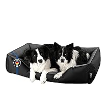 BedDog Cuccia per cani XXL – Cuscino – Divano – Copertina Rimovibile e Lavabile, Cani Medio-Grande