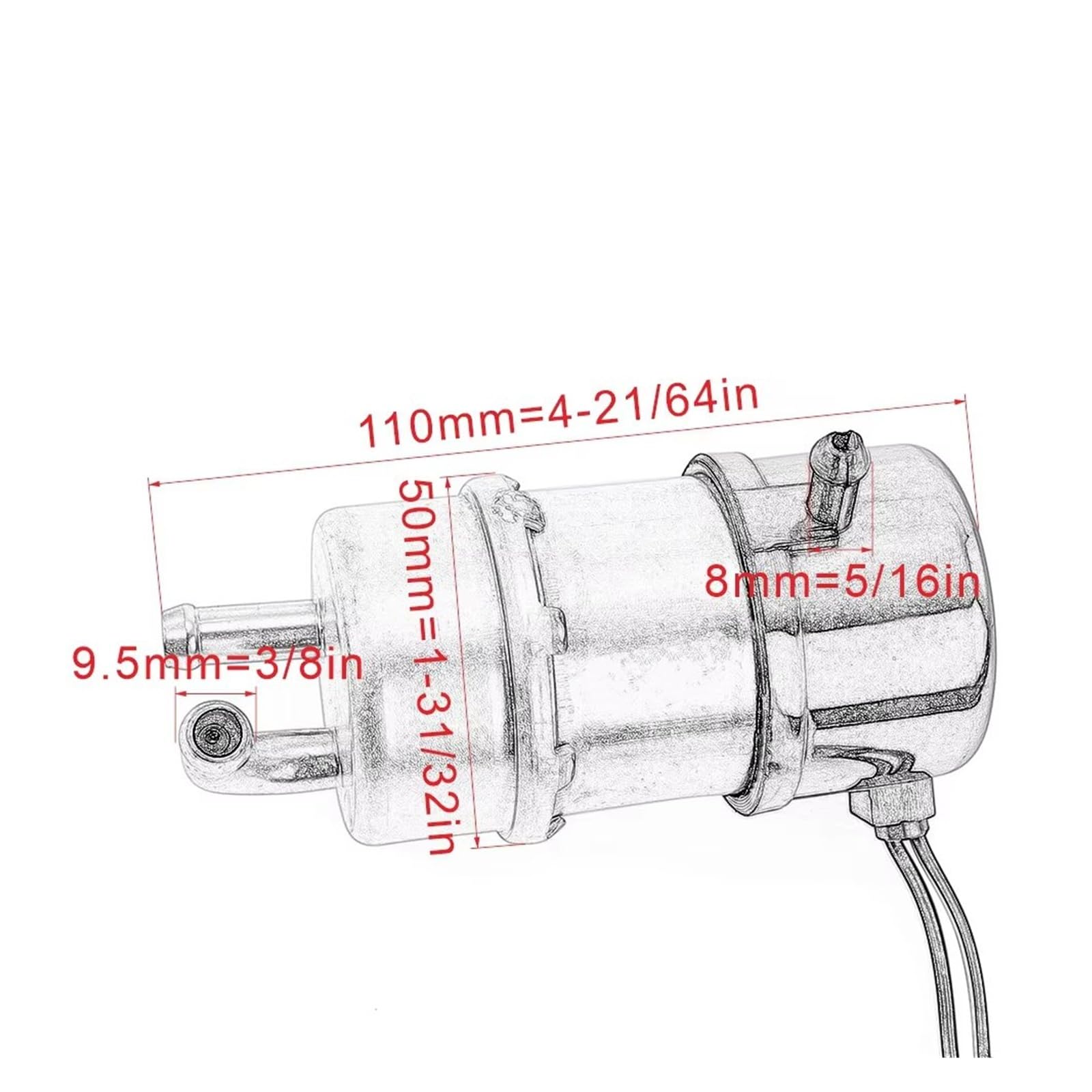 Pompa Carburante Per XJ900 Per Diversion XJ 900 FZR1000 FZS1000 FZR 1000 Per FAZER Per FZX750 FZX700 XV1600 XV1700 Pompa Benzina Carburante