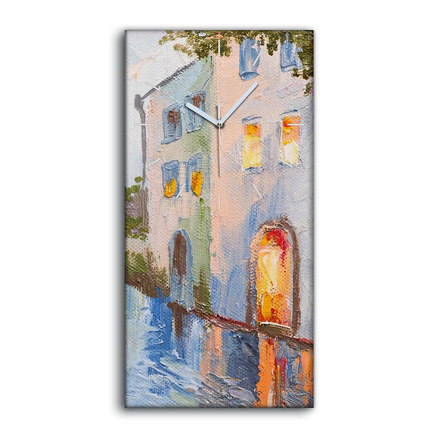 Horloge sur Toile sans tic-tac pour retrouver le sommeil dans sa chambre