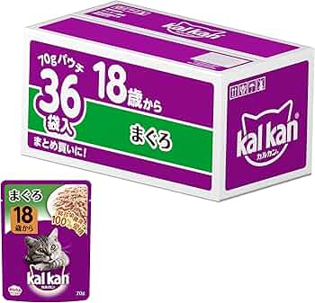 猫　カルカン　パウチ　シニア　18歳　15歳 18歳から お魚ミックス まぐろ・かつお・たい入り(老猫用