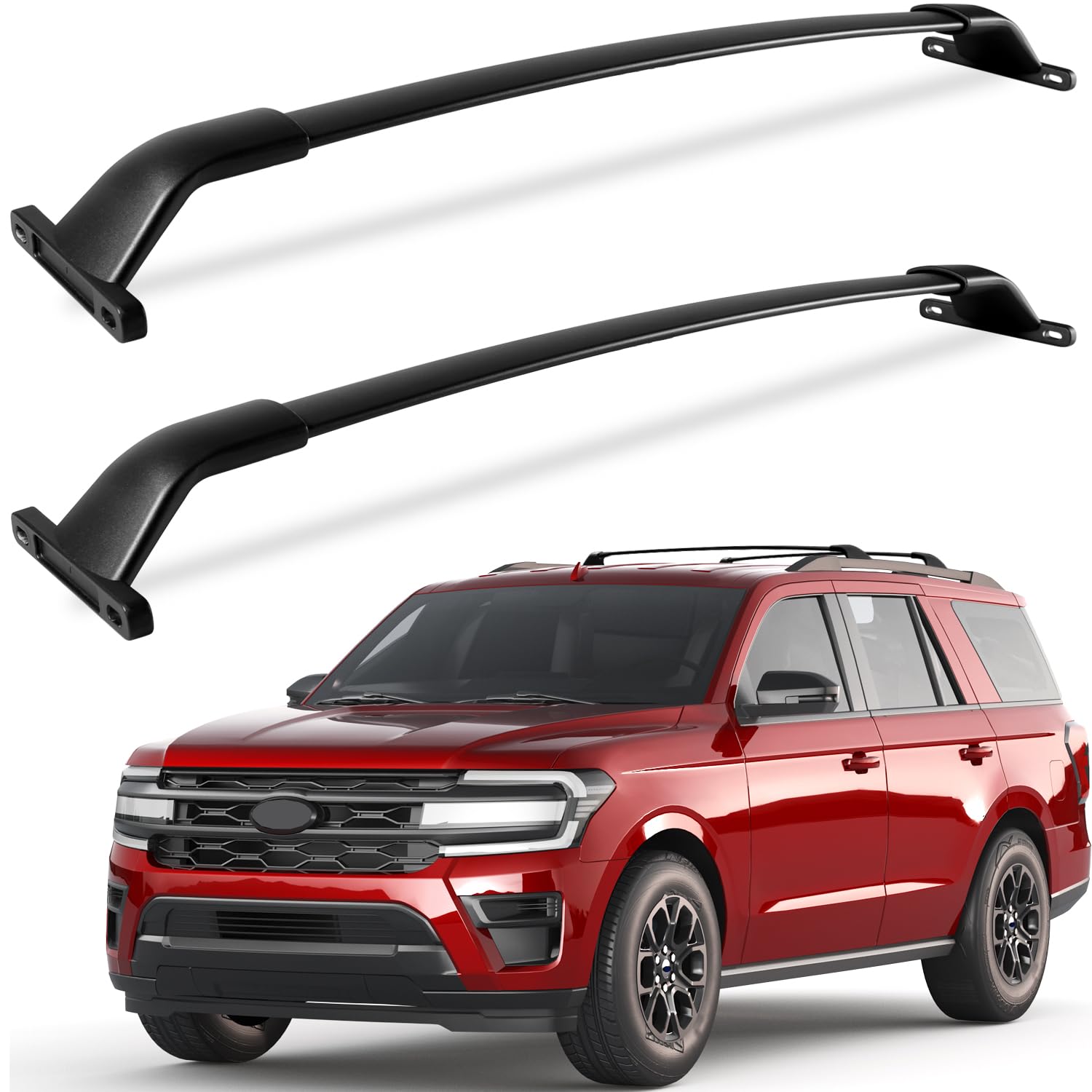 Amazon.com: KINGGERI 300lbs Roof Racks Cross Bars Fit for Ford