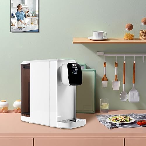 Miniatura 8 de VEVOR Sistema de ósmosis inversa Filtro de agua para encimera, purificador de agua portátil para el hogar, agua purificada del grifo, 21 pura para
