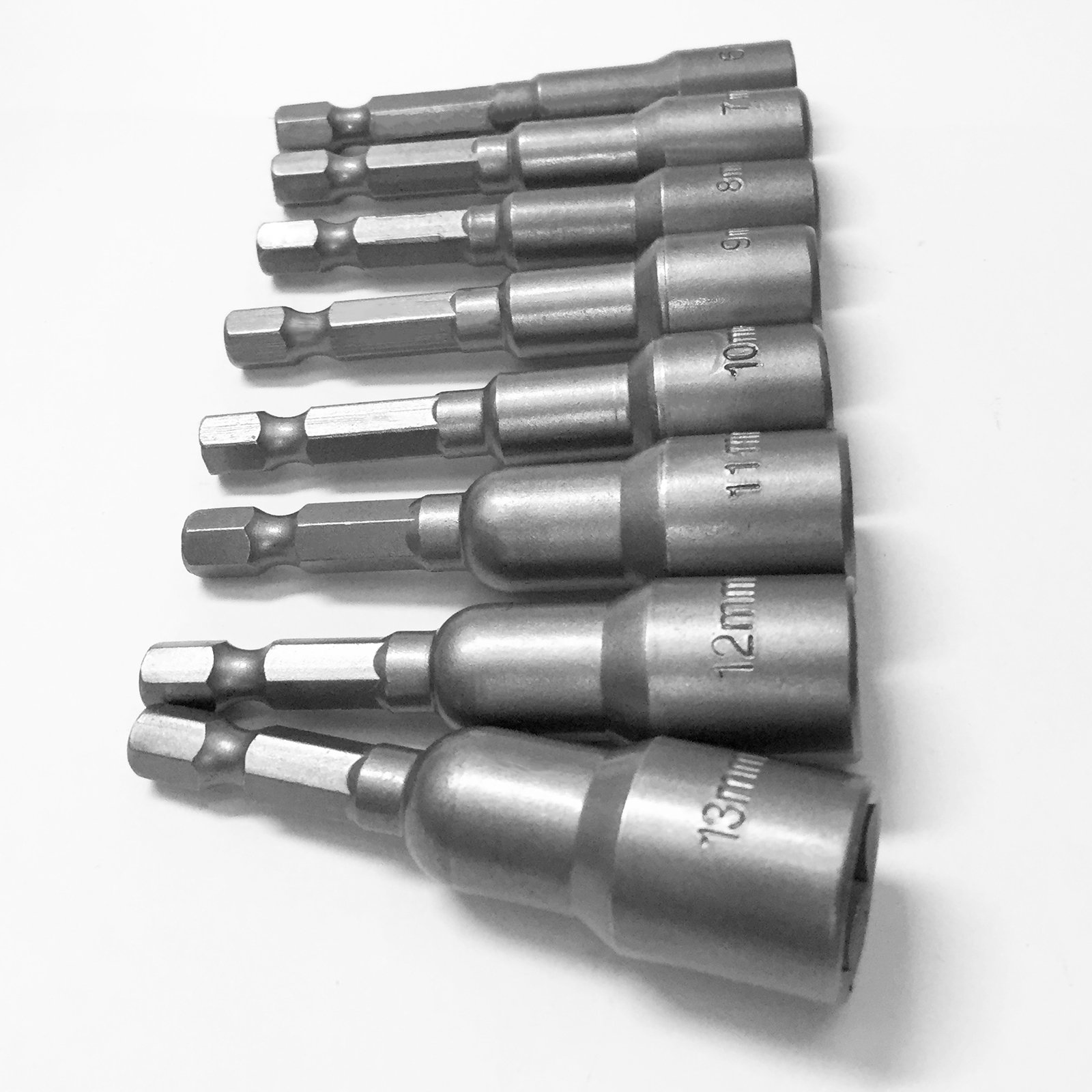 AIUITIO Set van 4 magnetische moersleutelorganizer, magnetische