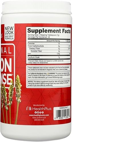 Miniatura 4 de Colon Cleanse Psyllium 12 oz 12