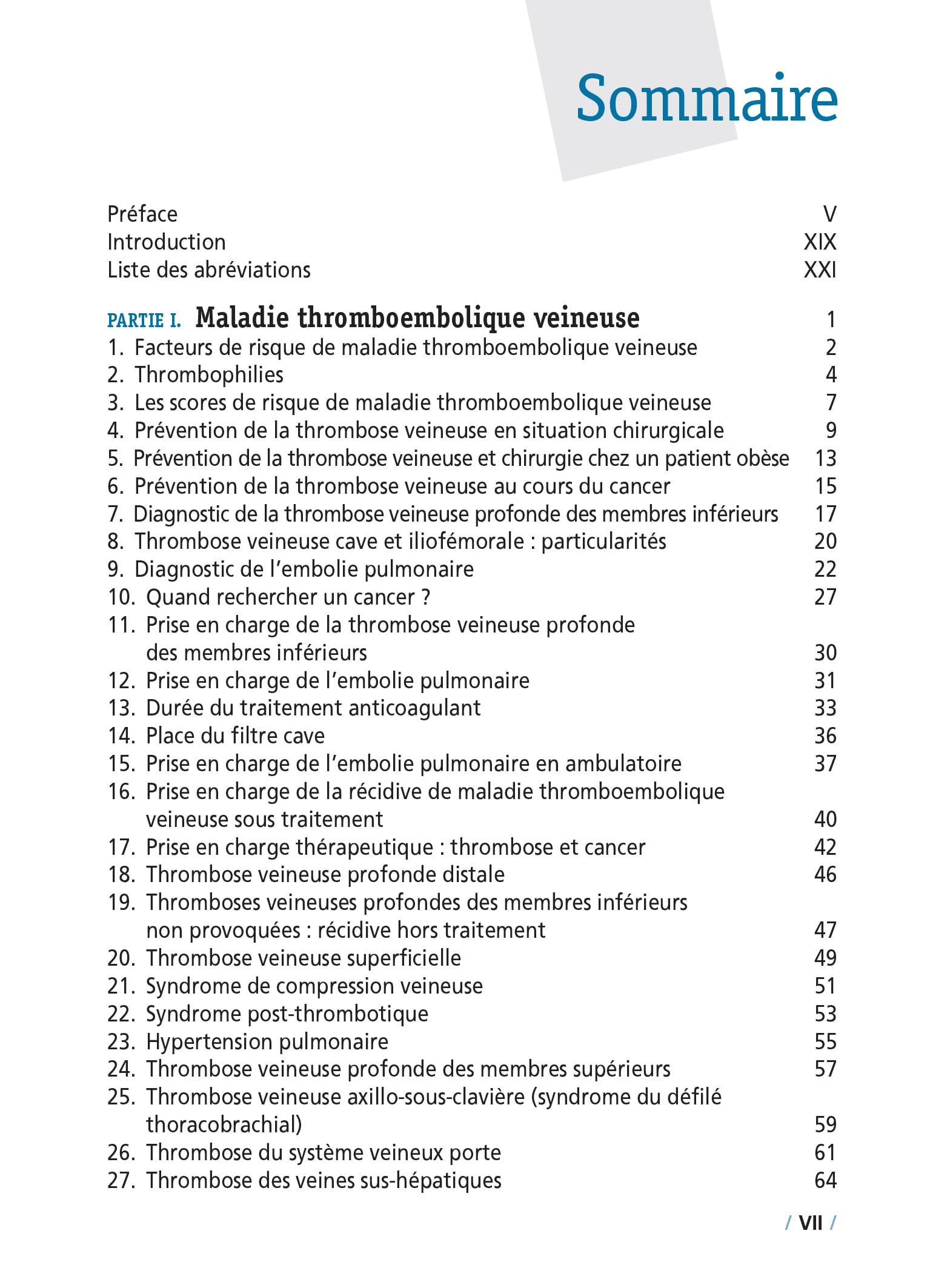 La check-list de la médecine vasculaire (2e édition)