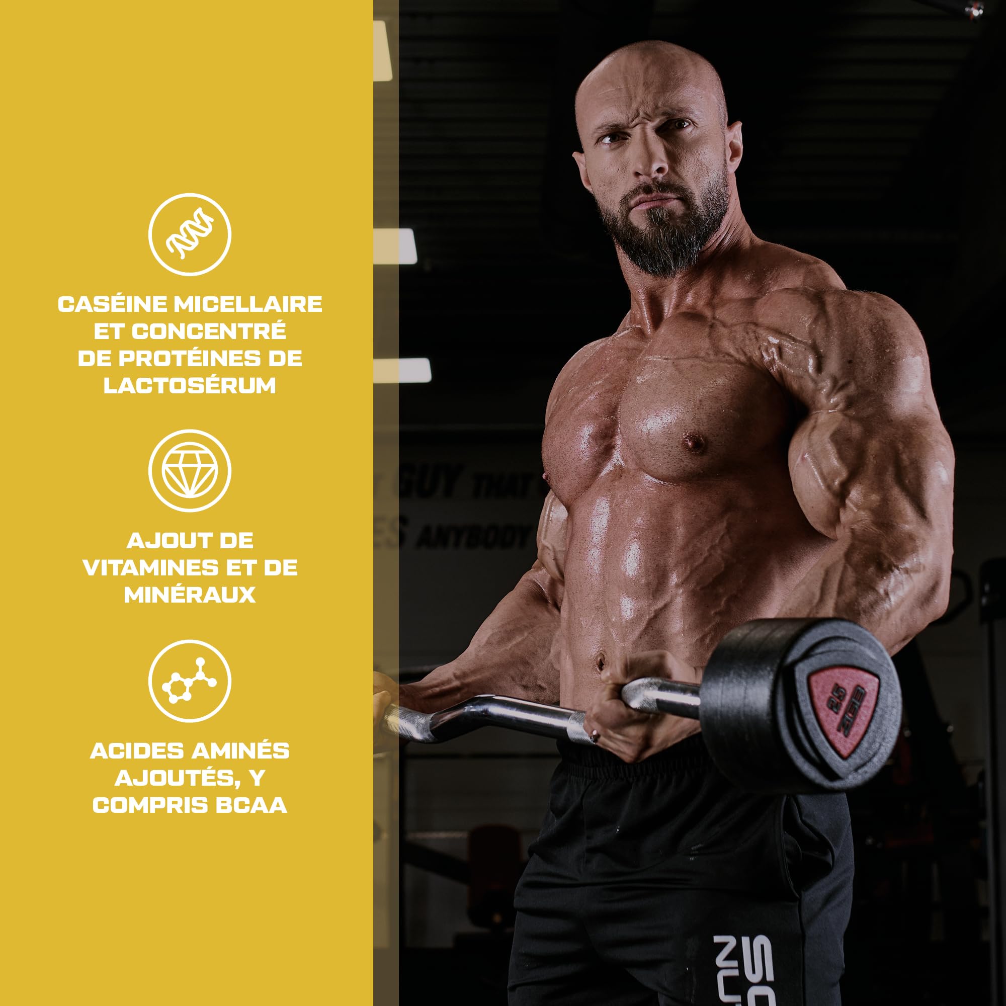 Scitec Nutrition MyoMax Hardcore, supplément de poids avec matrice de protéines, acides aminés, hydrates de carbone et nutriments vitaux, 2800 g, Chocolat