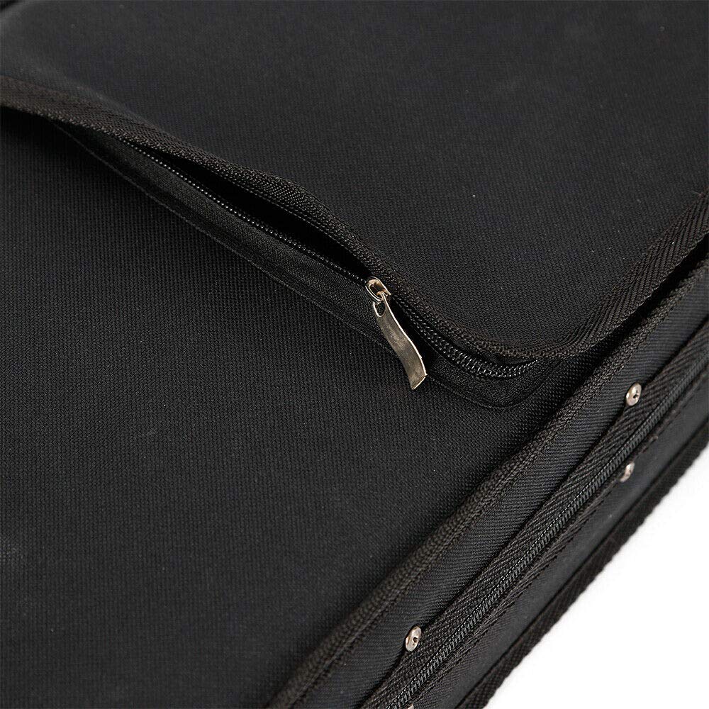 Custodia per violino Custodia per violino, custodia per violino 4/4 Custodia per violino Custodia per violino con cinghie per zaino Nero e blu