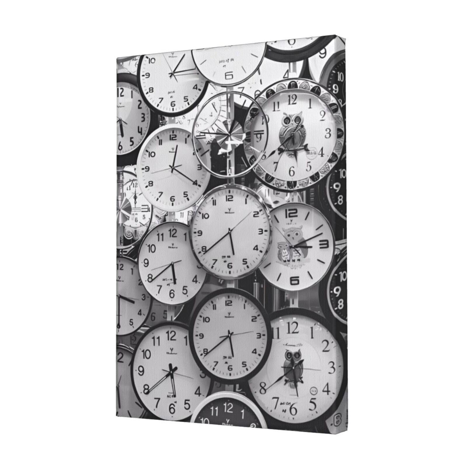 Toile murale moderne DEHIWI pour habiller un mur vide sans encombrer le salon ou la cuisine
