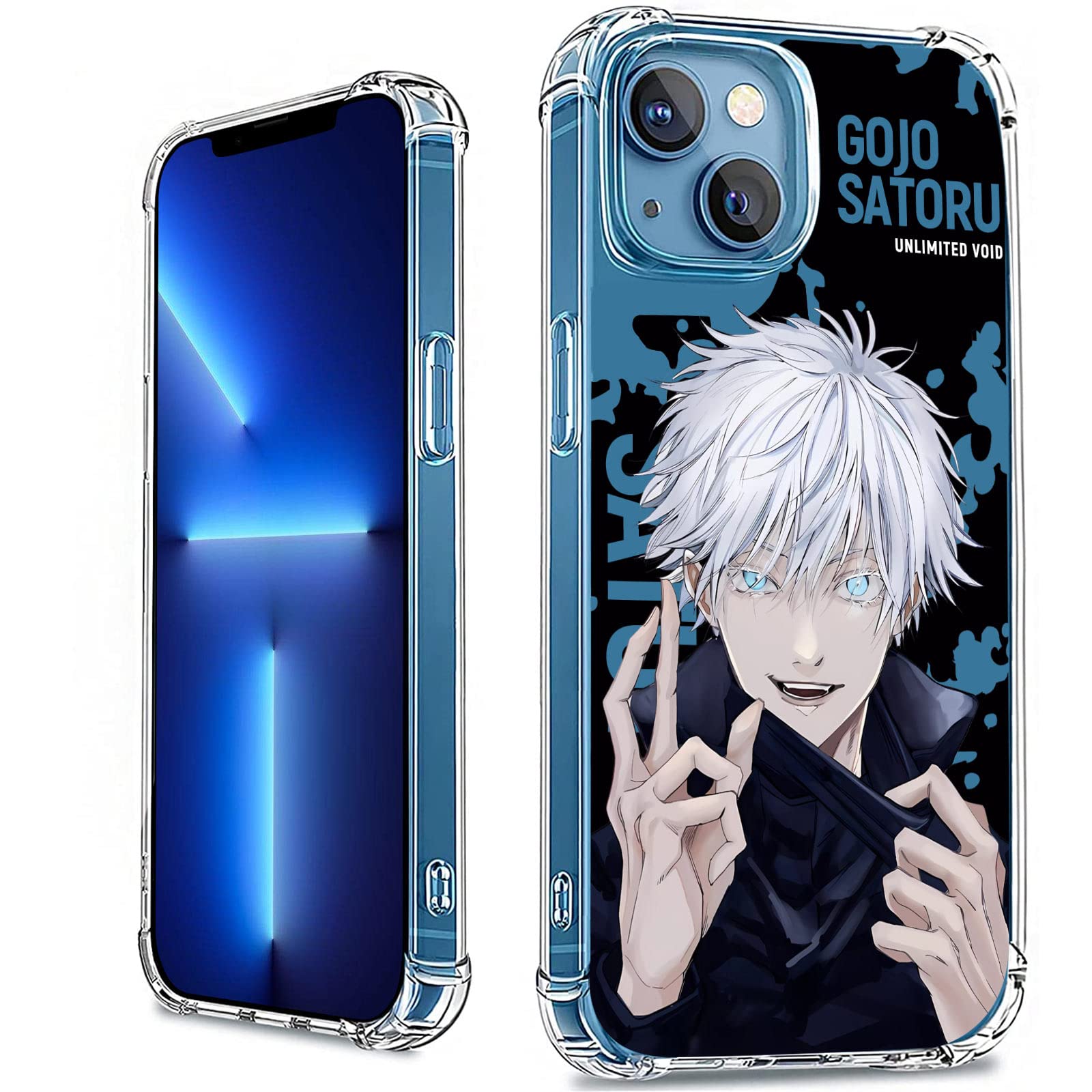 Amazon.co.jp: XXYUIKEZI iPhone 7 8 SE用 アニメケース 透明 耐衝撃