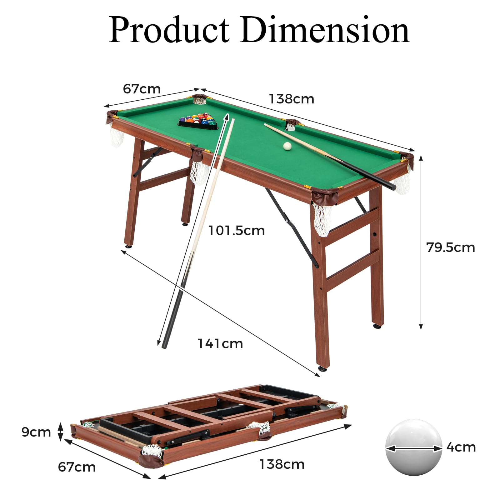 Tiiyee Billard Kreidewürfel Halter - Magnetischer Aluminium Kreidehalter Für Queue
