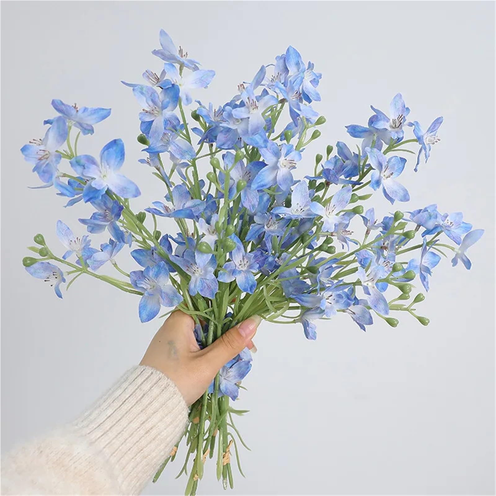 Künstliche Delphinium 10 Stück künstliches Delphinium