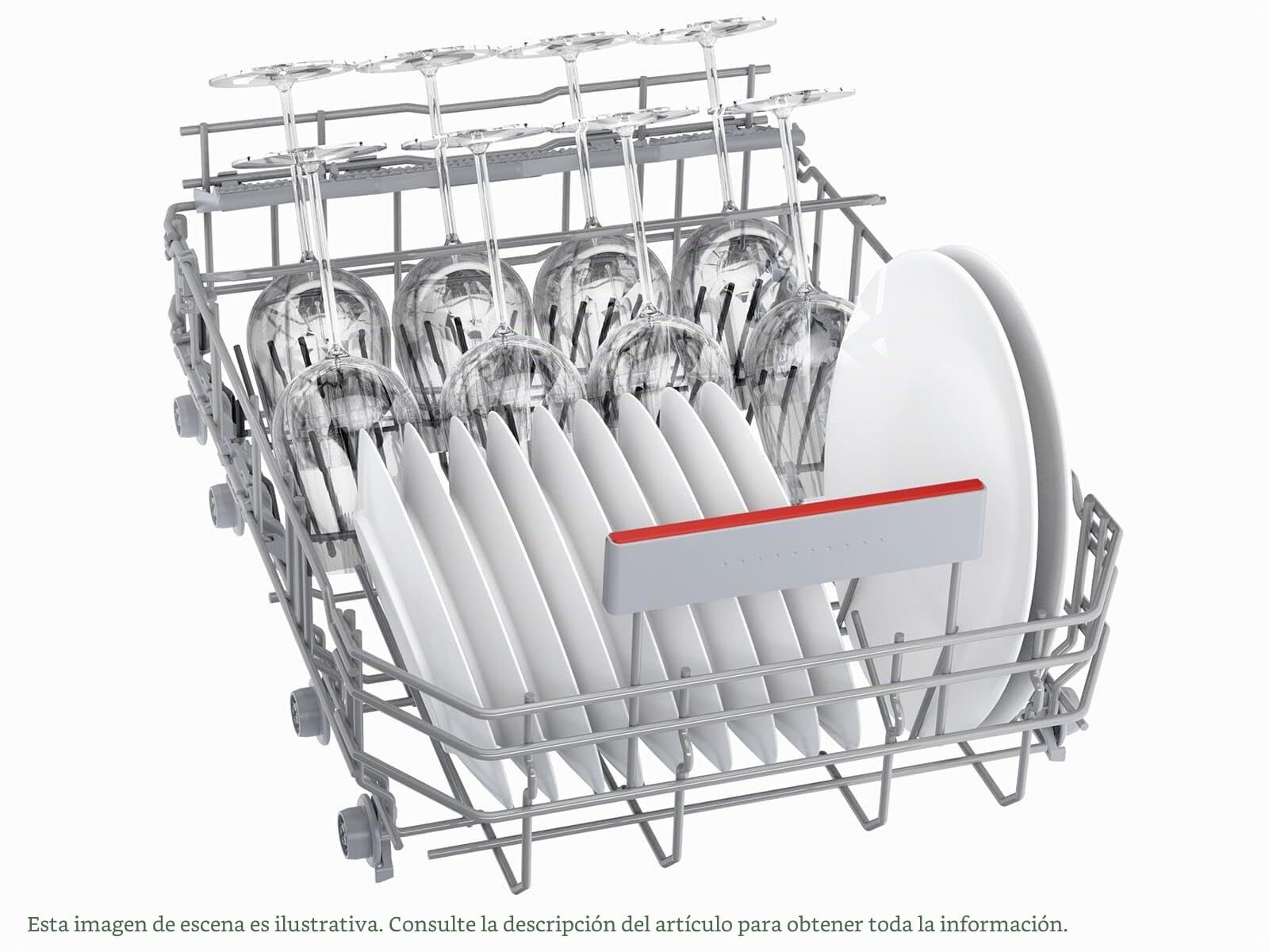 Bosch Serie 4 SPI4HMS49E - Lavavajillas parcialmente integrado (45 cm, acero inoxidable)